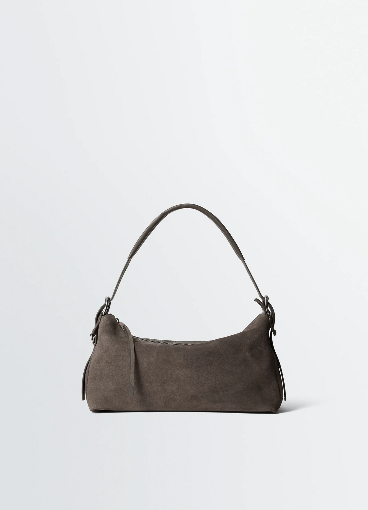 SAC BAGUETTE CEINTURÉ EN CUIR SUÈDE
