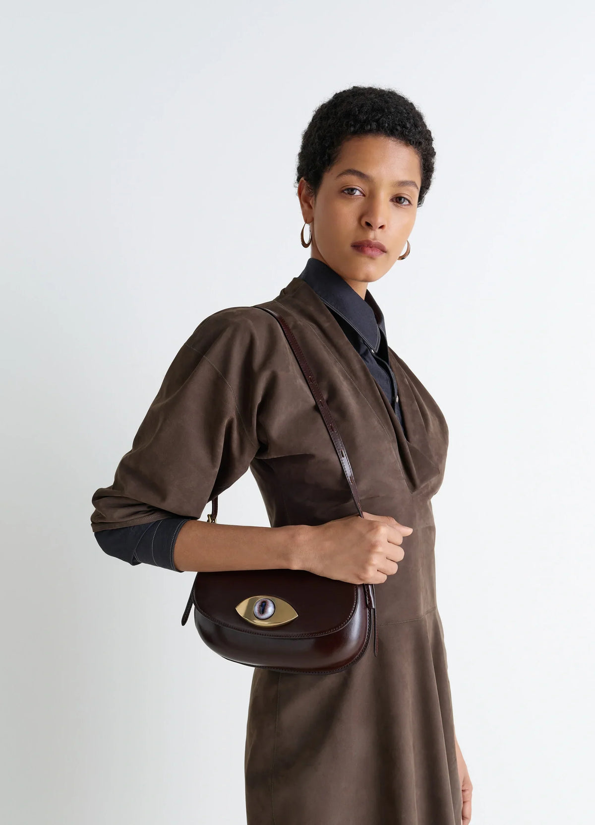 SAC À MAIN AUBOCK EN CUIR DE VACHETTE À TANNAGE VÉGÉTAL