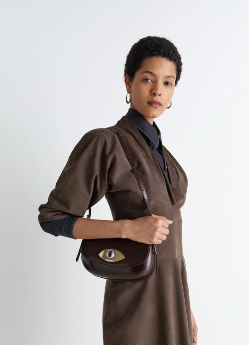 SAC À MAIN AUBOCK EN CUIR DE VACHETTE À TANNAGE VÉGÉTAL