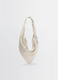 SAC À POIGNÉE EXTENSIBLE PETIT FOULARD EN CUIR NAPPA BRILLANT