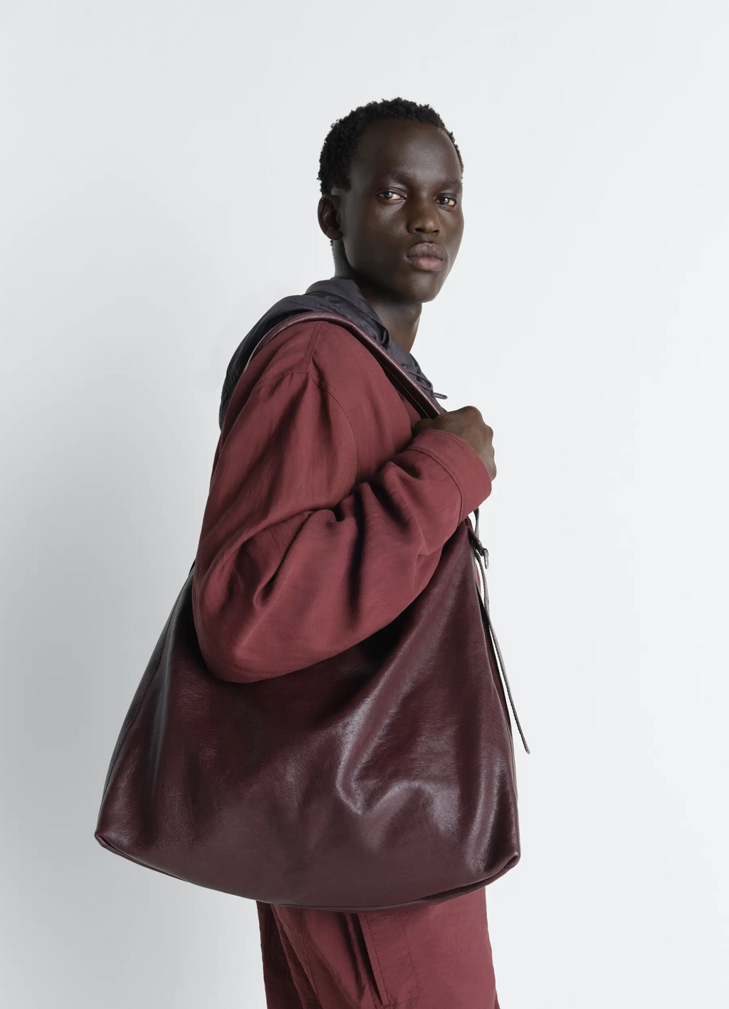 SAC HOBO CEINTURÉ EN CUIR PAPER LUX