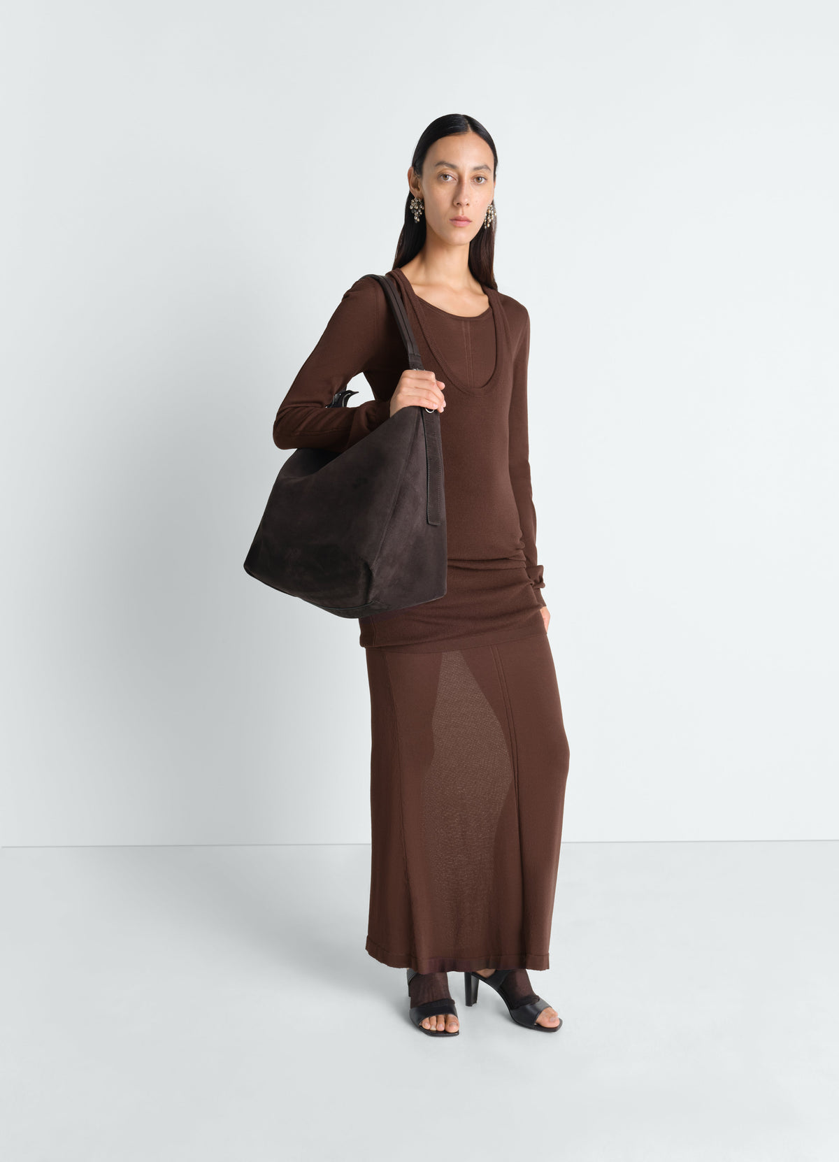 SAC HOBO CEINTURÉ EN CUIR SUÉDÉ
