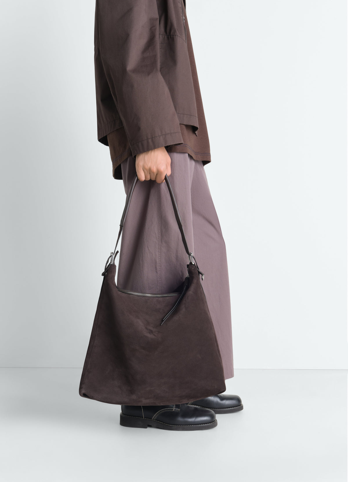 SAC HOBO CEINTURÉ EN CUIR SUÉDÉ