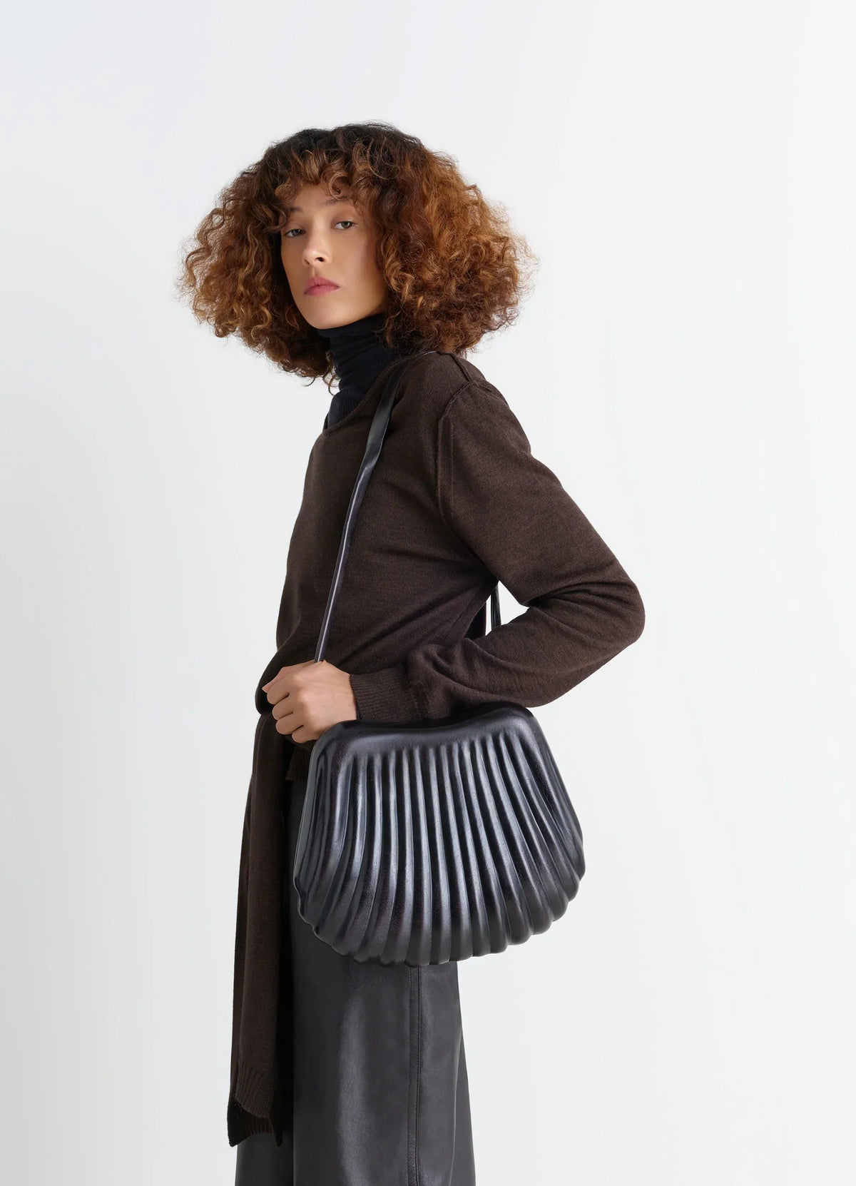 CARLOS BAG IN PATINA COWSKIN LEATHER