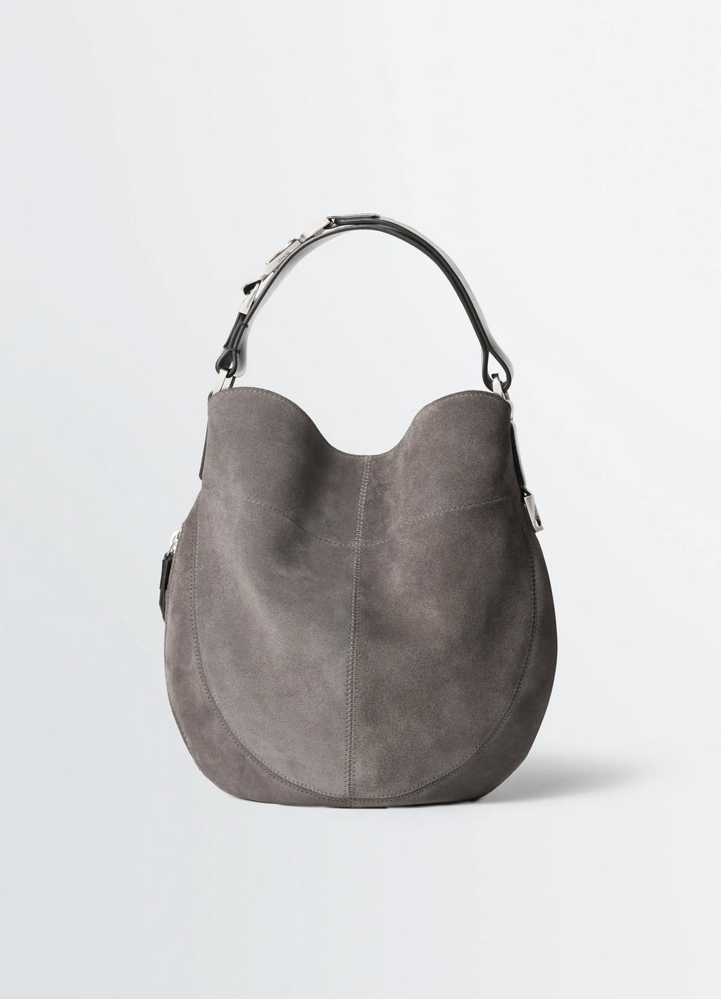 SAC HOBO QUIVER À CLIP EN CUIR SUÉDÉ