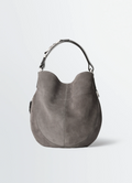 SAC HOBO QUIVER À CLIP EN CUIR SUÉDÉ