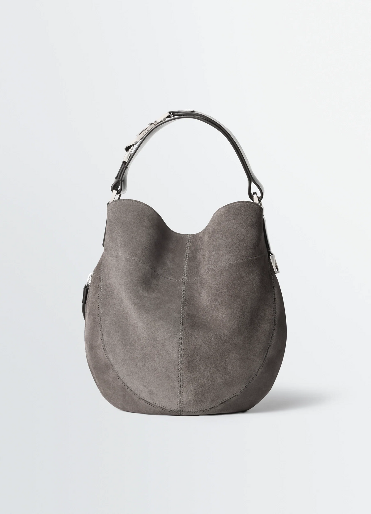 HOBO QUIVER CLIP BAG IN SUEDE LEATHER