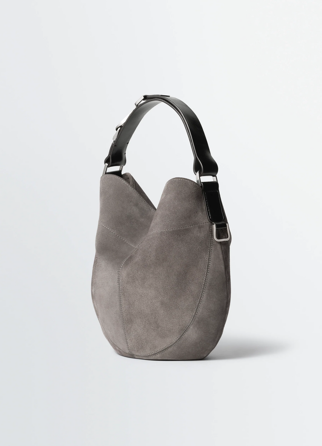SAC HOBO QUIVER À CLIP EN CUIR SUÉDÉ