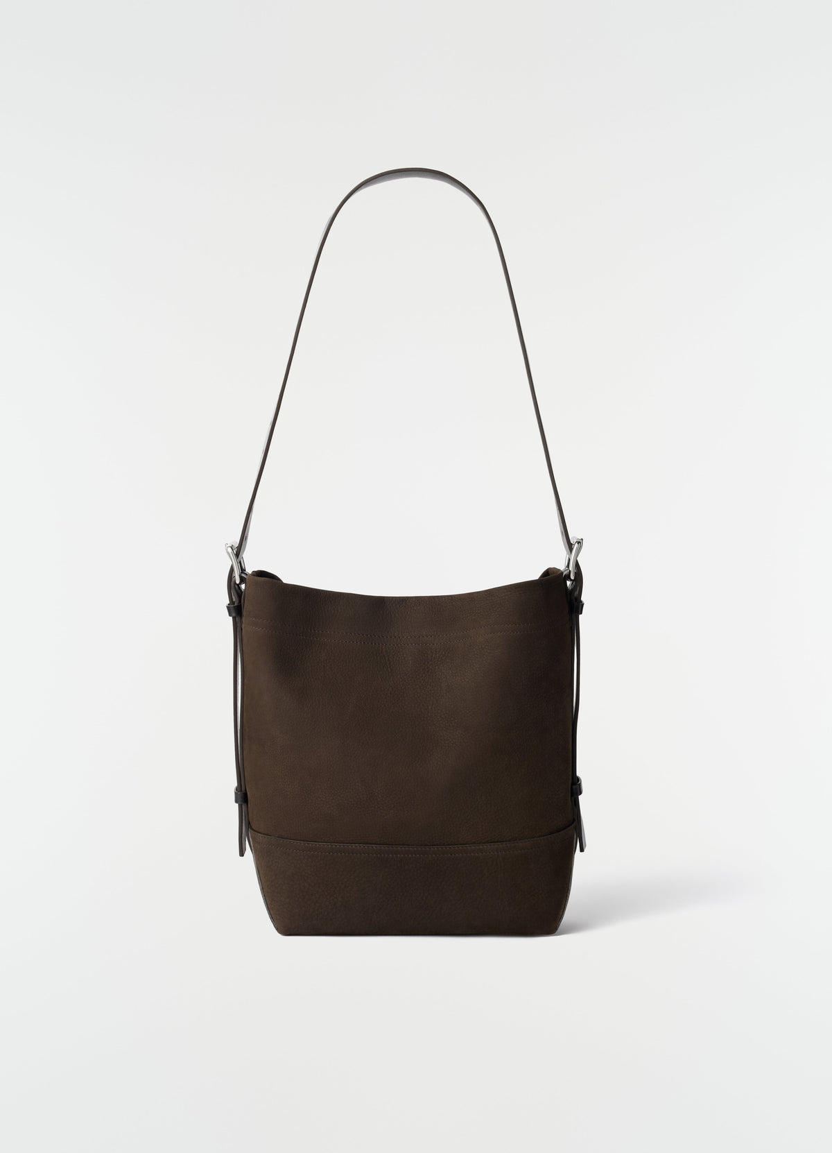PETIT CABAS À CEINTURE EN CUIR NUBUCK D'ALPAGA
