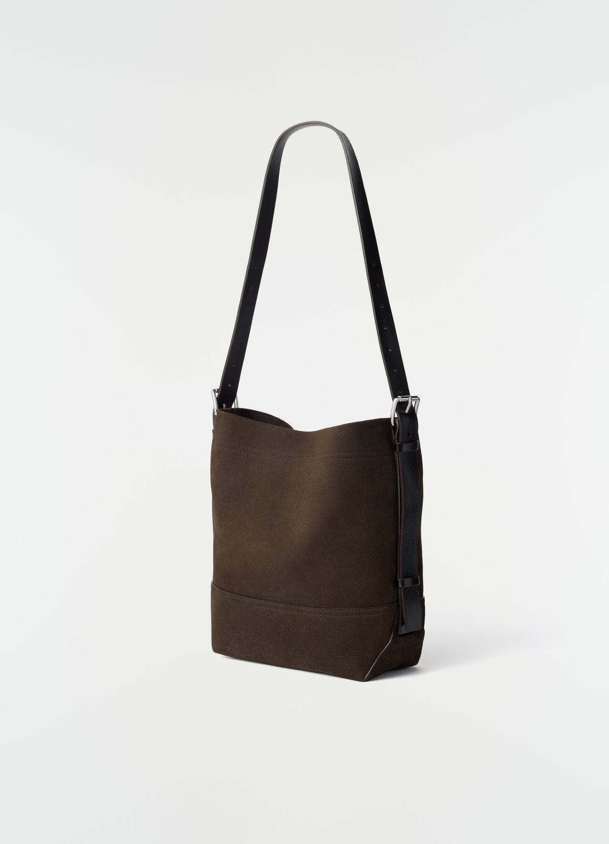 PETIT CABAS À CEINTURE EN CUIR NUBUCK D'ALPAGA