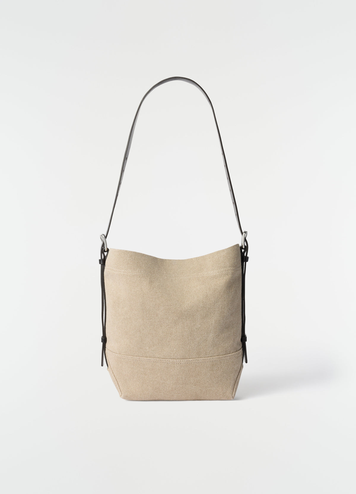 PETIT CABAS À CEINTURE EN TOILE DE COTON ÉCOLOGIQUE ÉPAIS