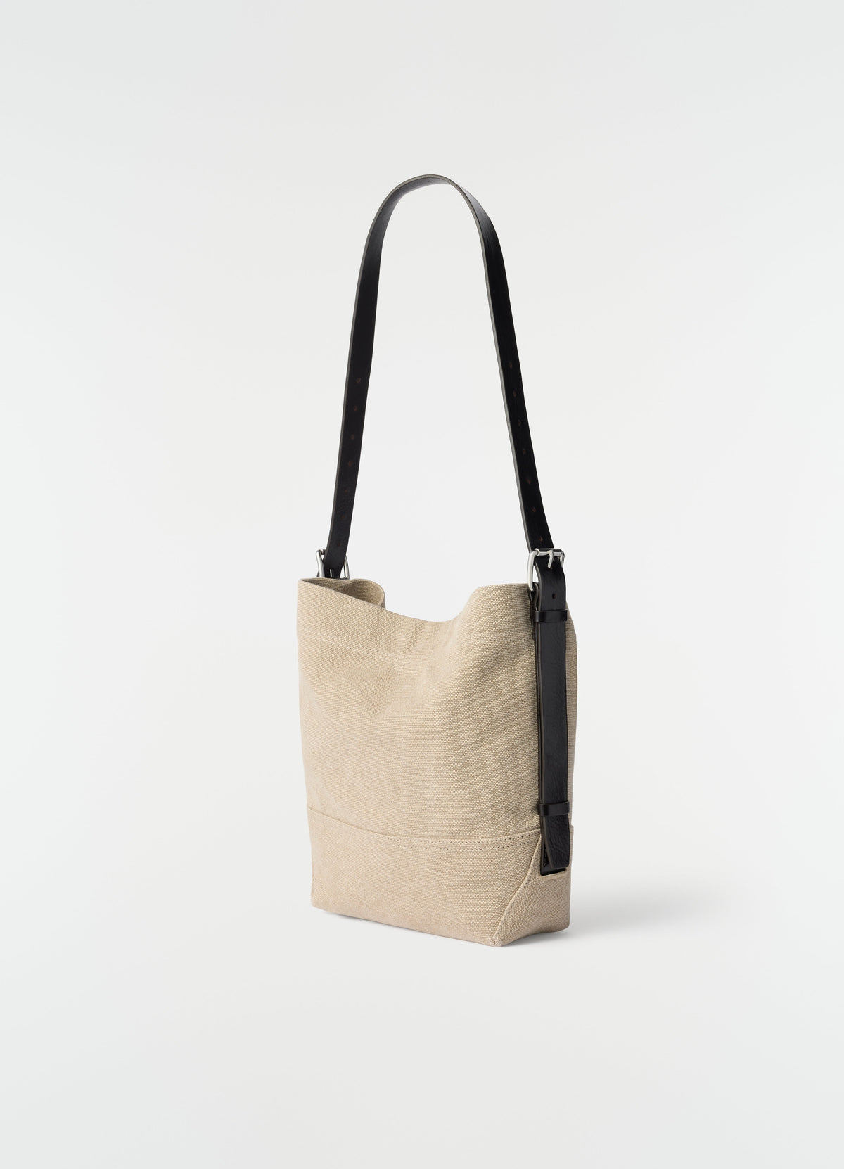 PETIT CABAS À CEINTURE EN TOILE DE COTON ÉCOLOGIQUE ÉPAIS