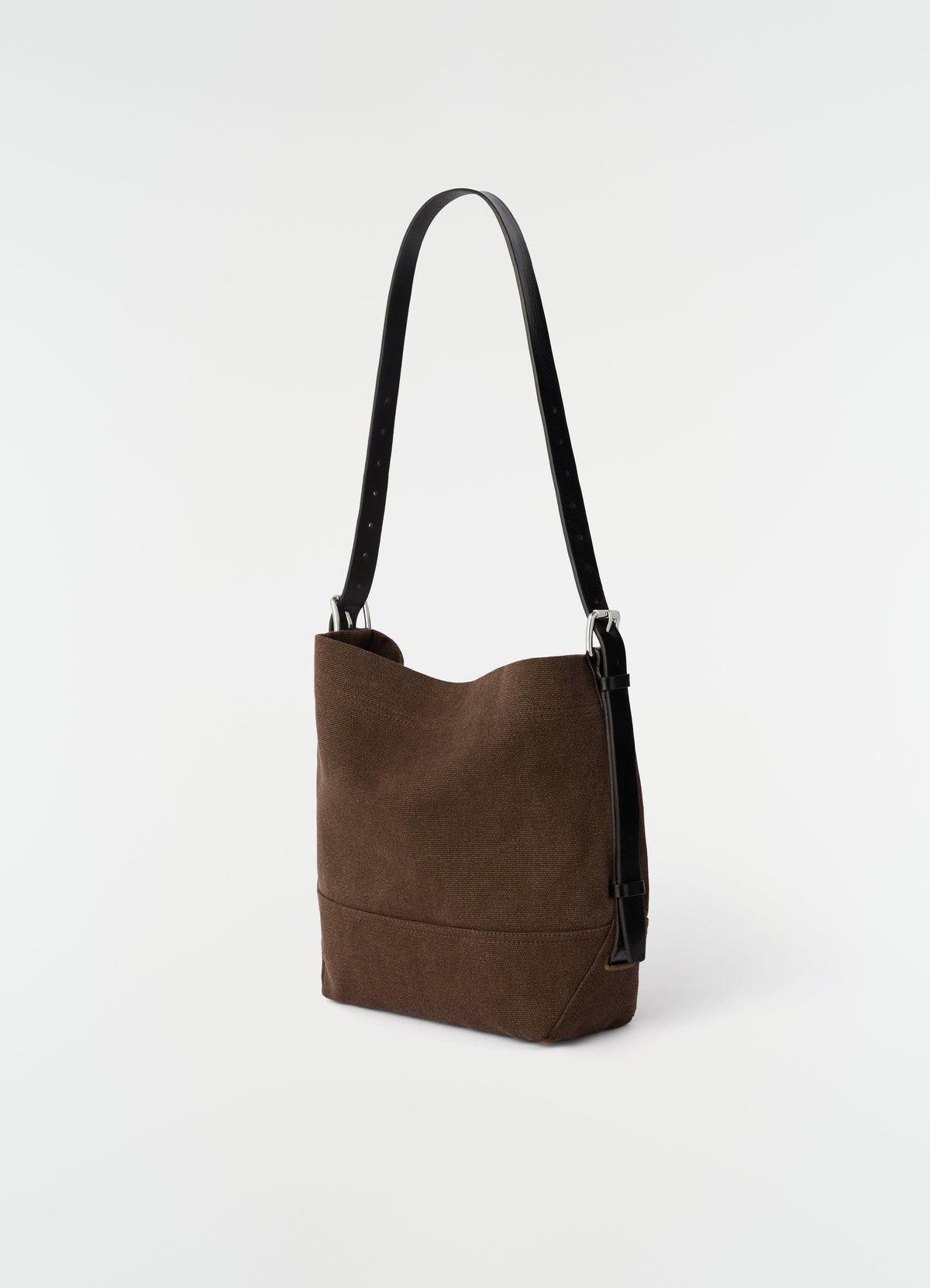 SMALL BELTED TOTE IN ECO HEAVY COTTON CANVAS