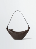 SAC CROISSANT MOYEN WESTERN STUDS EN CUIR DE VACHETTE GRAINÉ