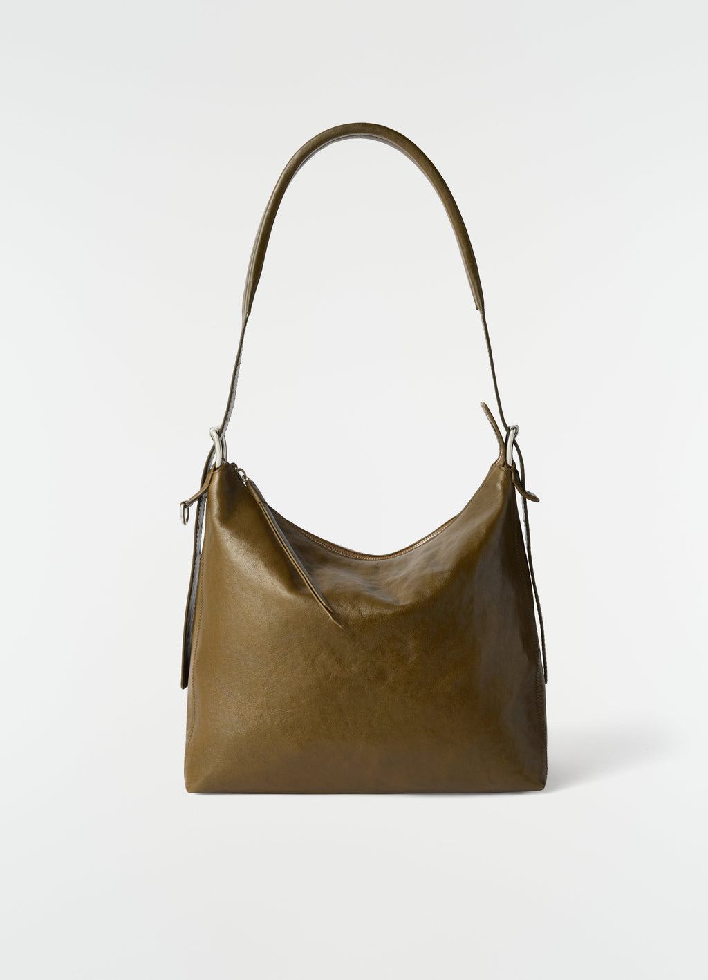 PETIT SAC HOBO À CEINTURE EN CUIR PAPER LUX