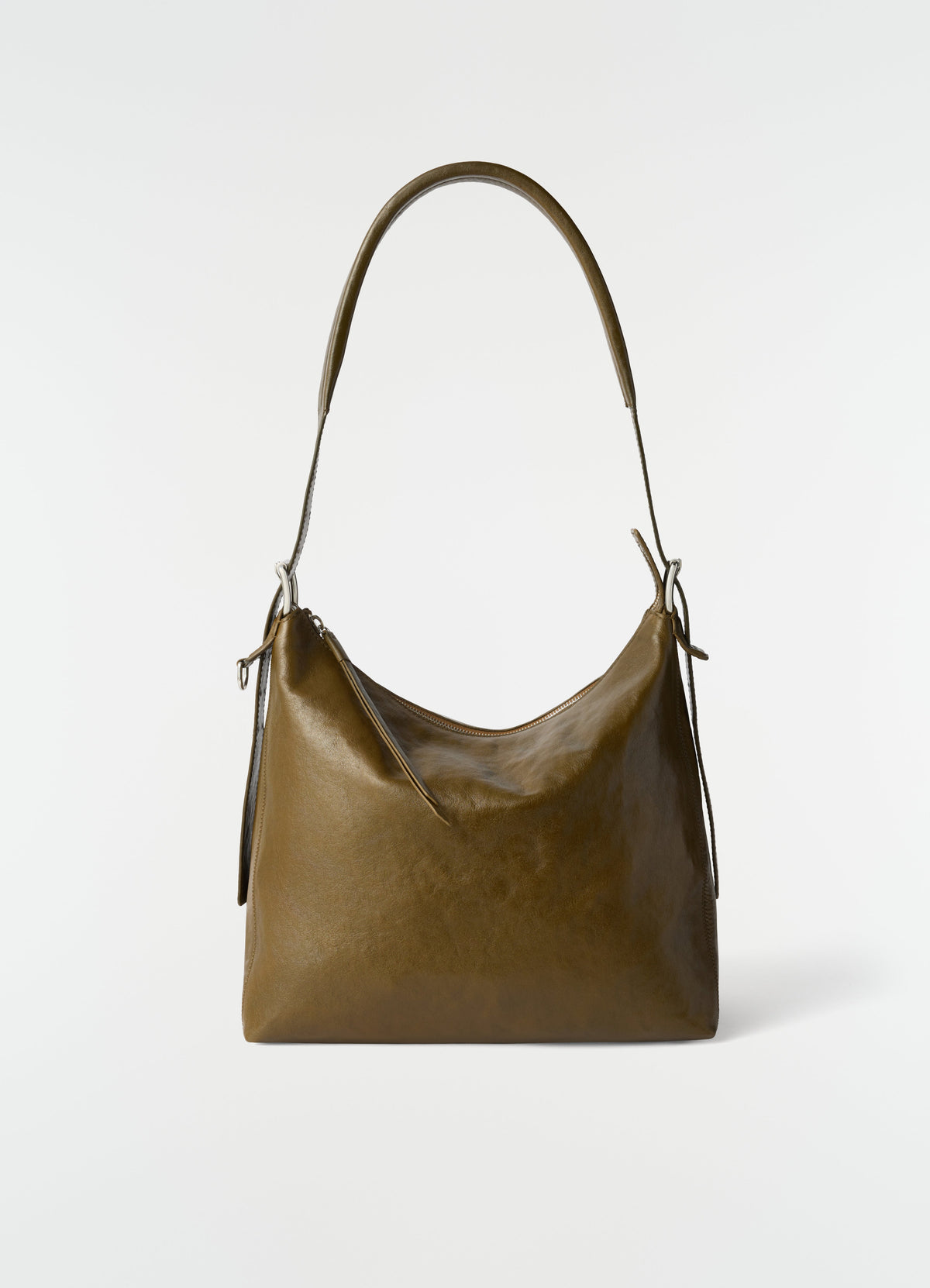 PETIT SAC HOBO À CEINTURE EN CUIR PAPER LUX
