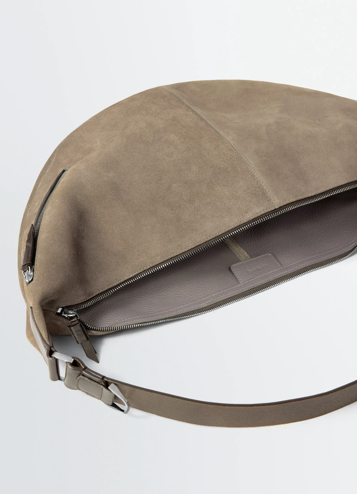 SAC À CLIP QUIVER EN CUIR SUÉDÉ