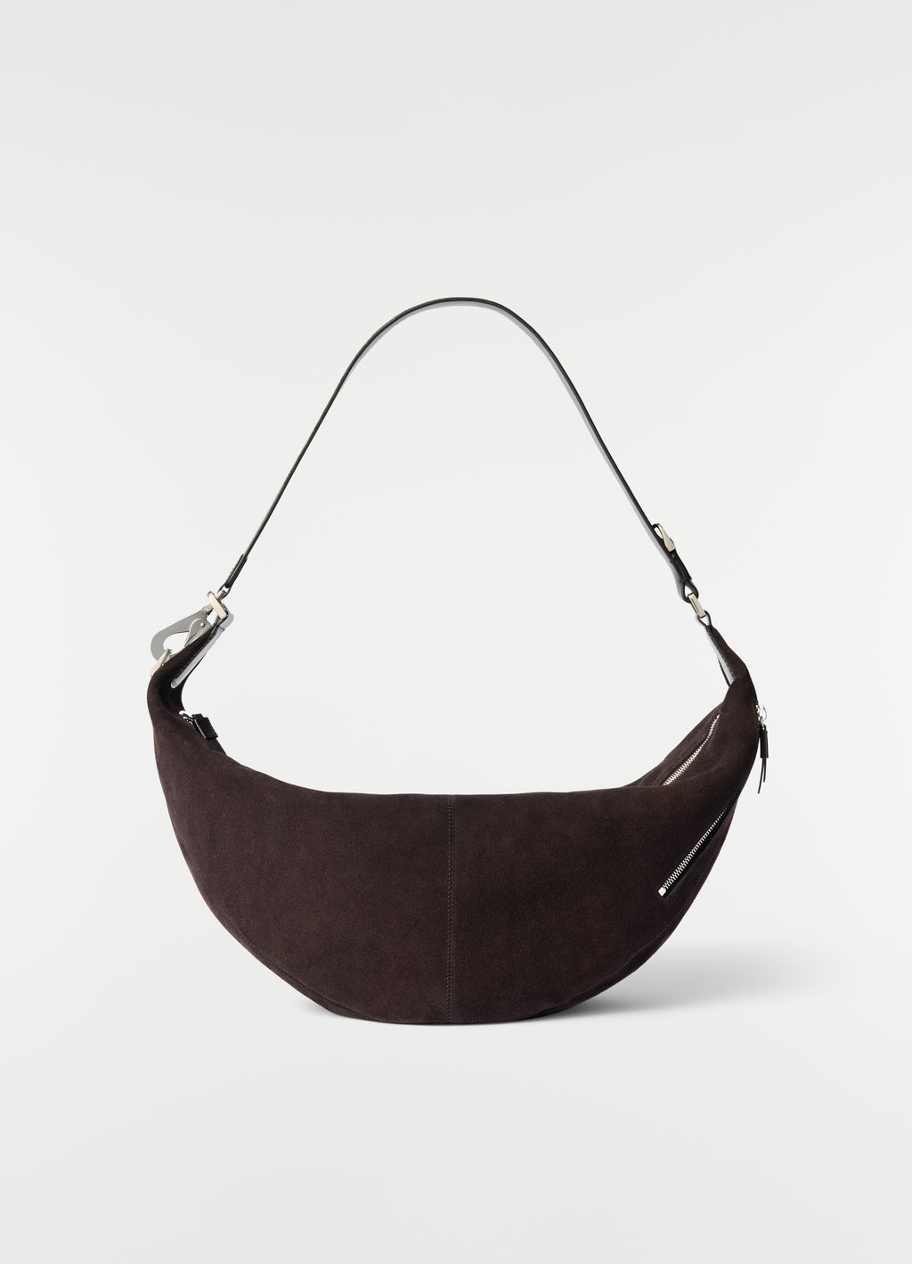 SAC À CLIP QUIVER EN CUIR SUÉDÉ