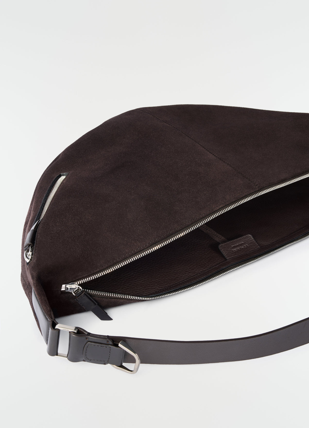 SAC À CLIP QUIVER EN CUIR SUÉDÉ