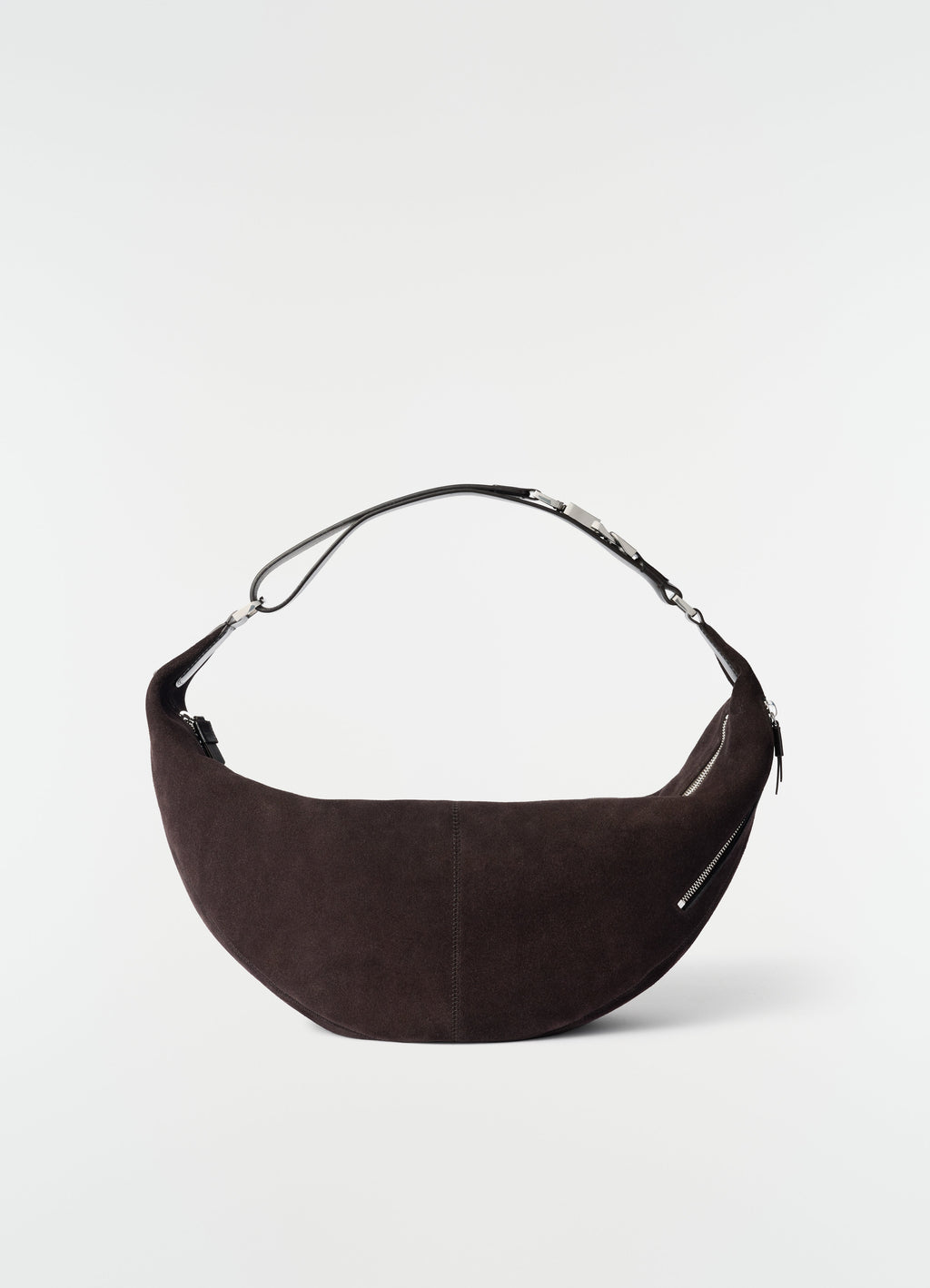 SAC À CLIP QUIVER EN CUIR SUÉDÉ