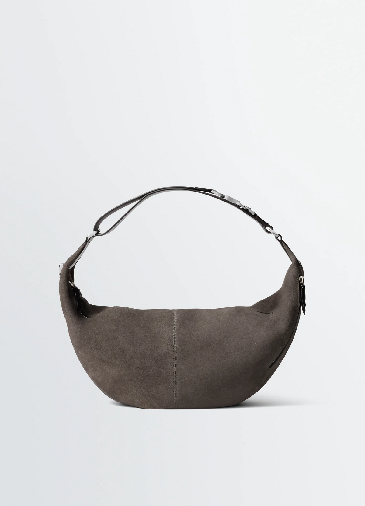 QUIVER CLIP BAG IN SUEDE LEATHER