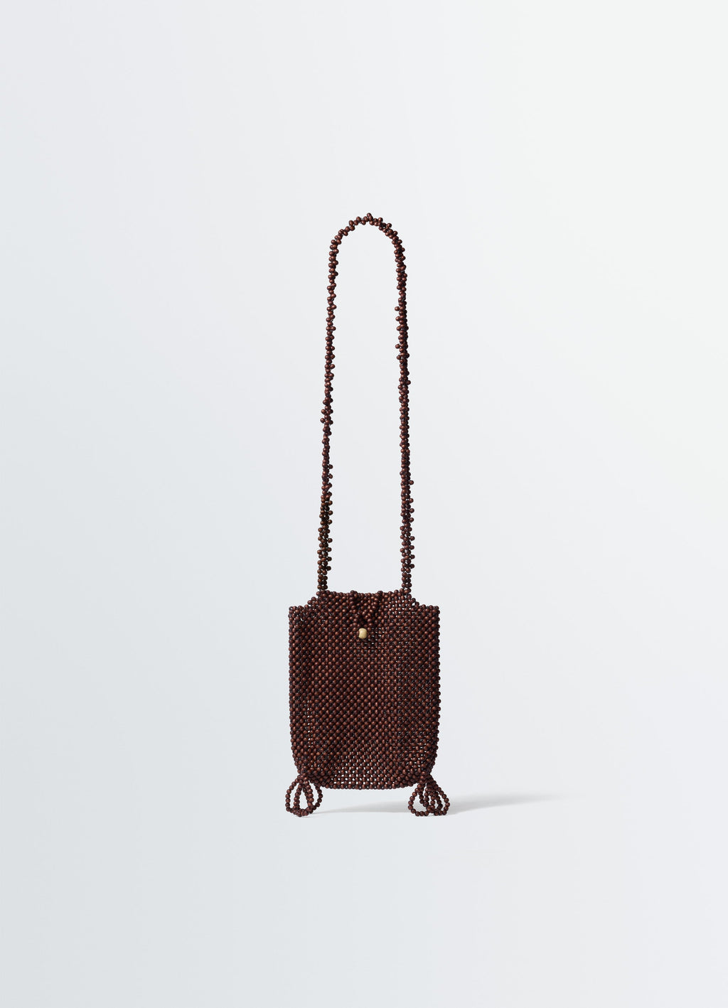 GRIGRI PORTE-TÉLÉPHONE EN PERLES DE BOIS
