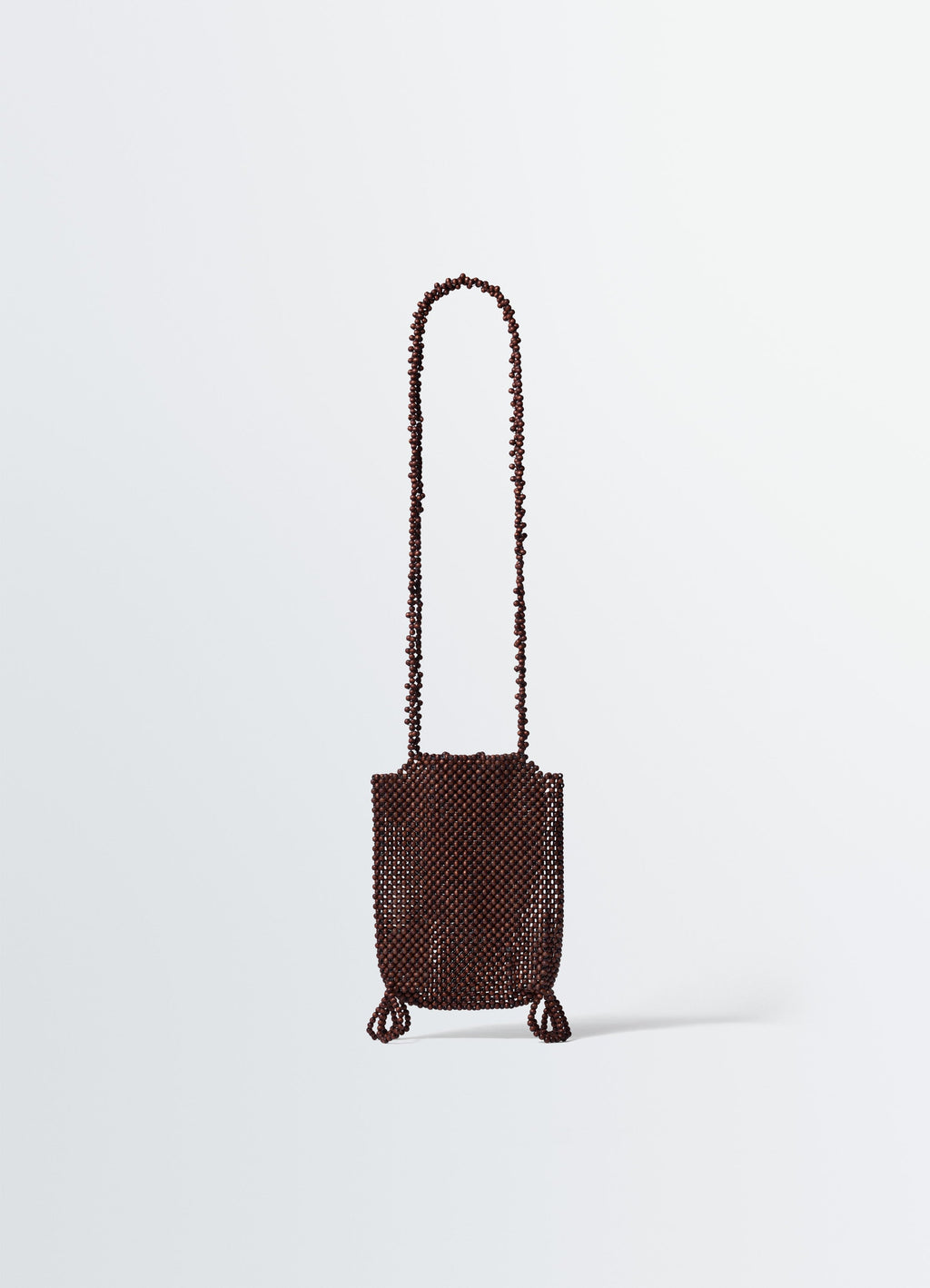 GRIGRI PORTE-TÉLÉPHONE EN PERLES DE BOIS