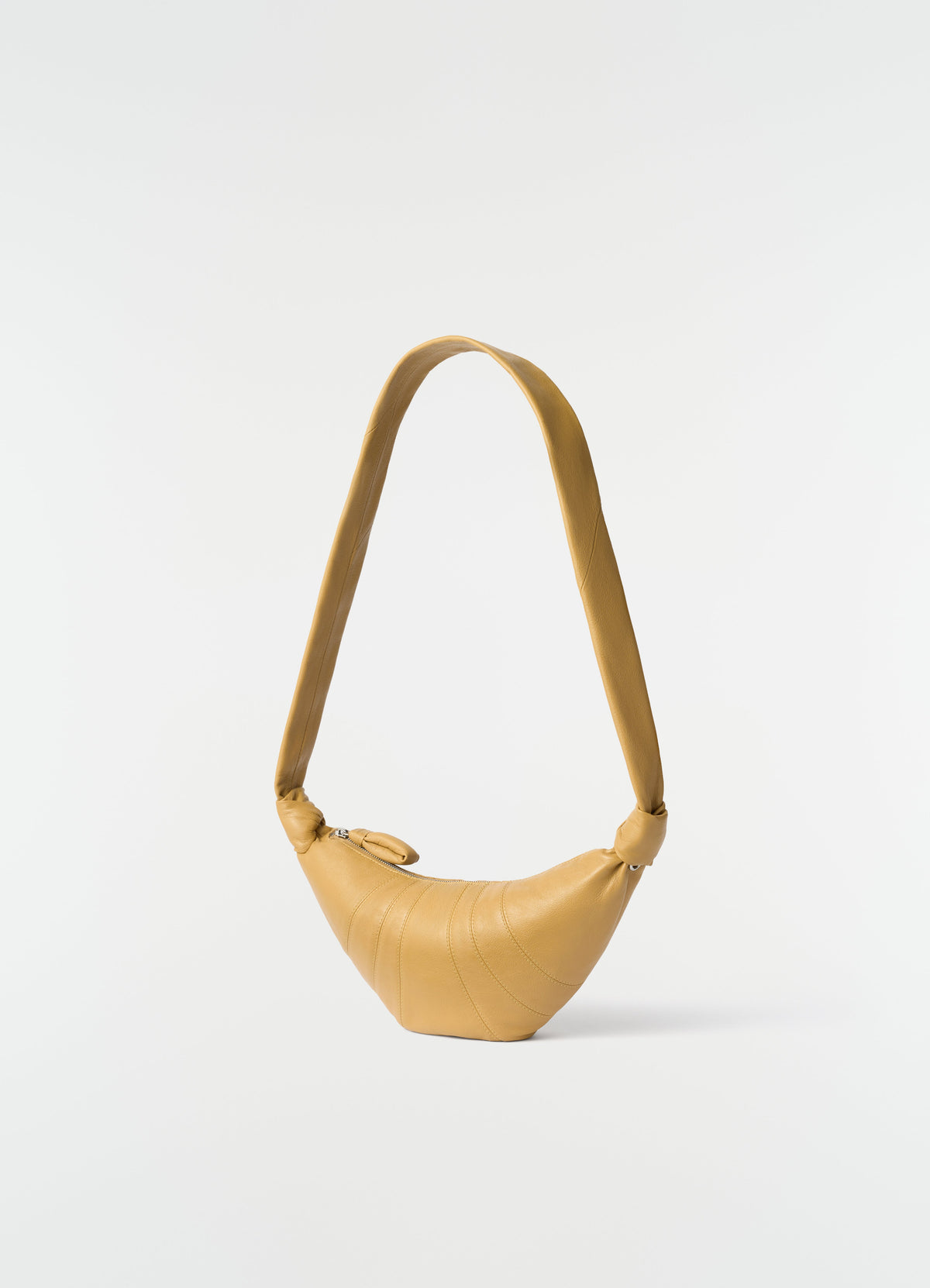 SMALL CROISSANT BAG IN GOATSKIN LEATHER