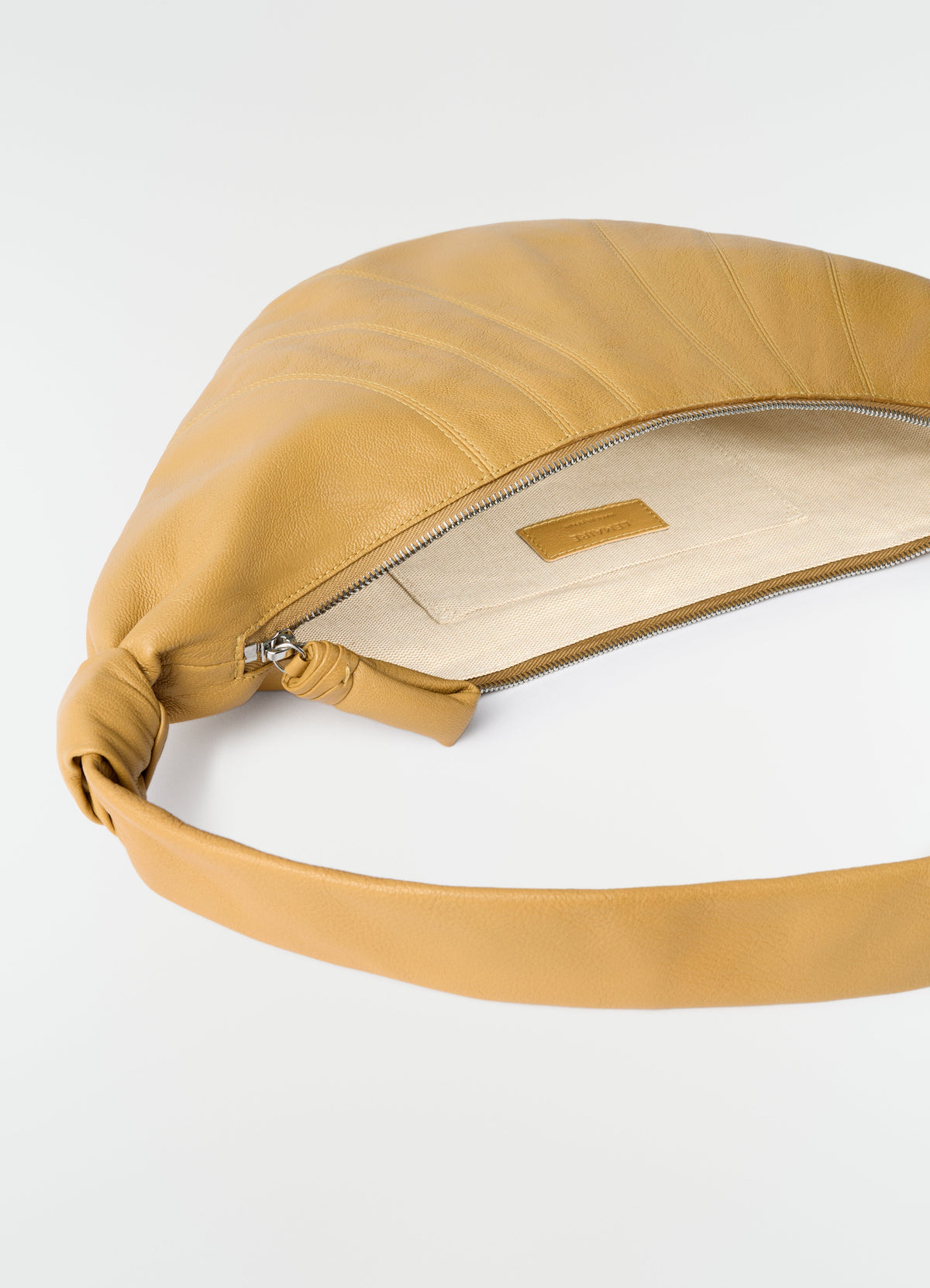 MEDIUM CROISSANT BAG IN GOATSKIN LEATHER