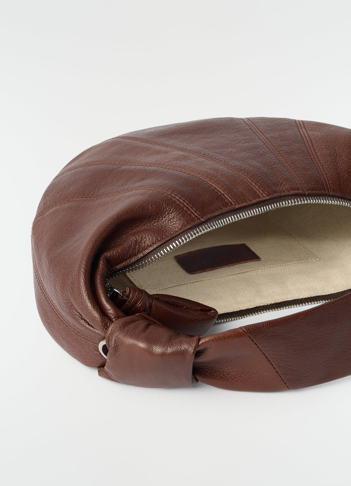 MINI FORTUNE CROISSANT BAG IN GOATSKIN LEATHER