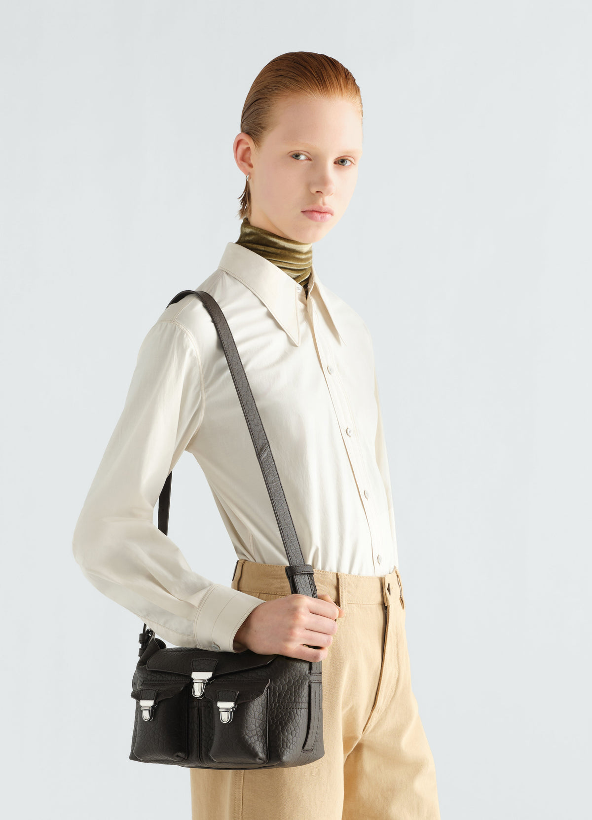 PETIT SAC SOFT GEAR EN CUIR D'AGNEAU BUBBLE