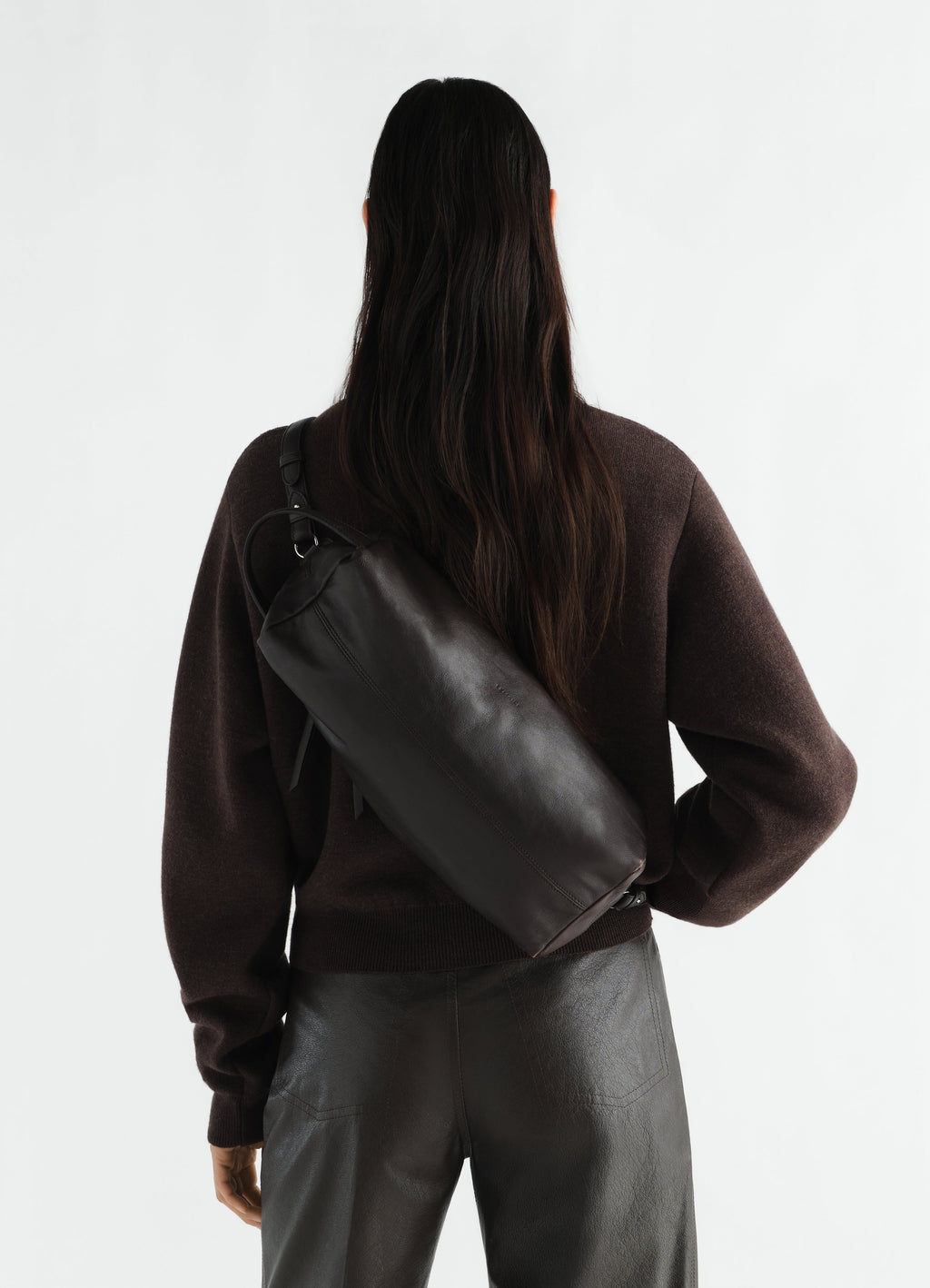 THE CARE SLINGBAG IN SOFT NAPPA LAMBSKIN LEATHER