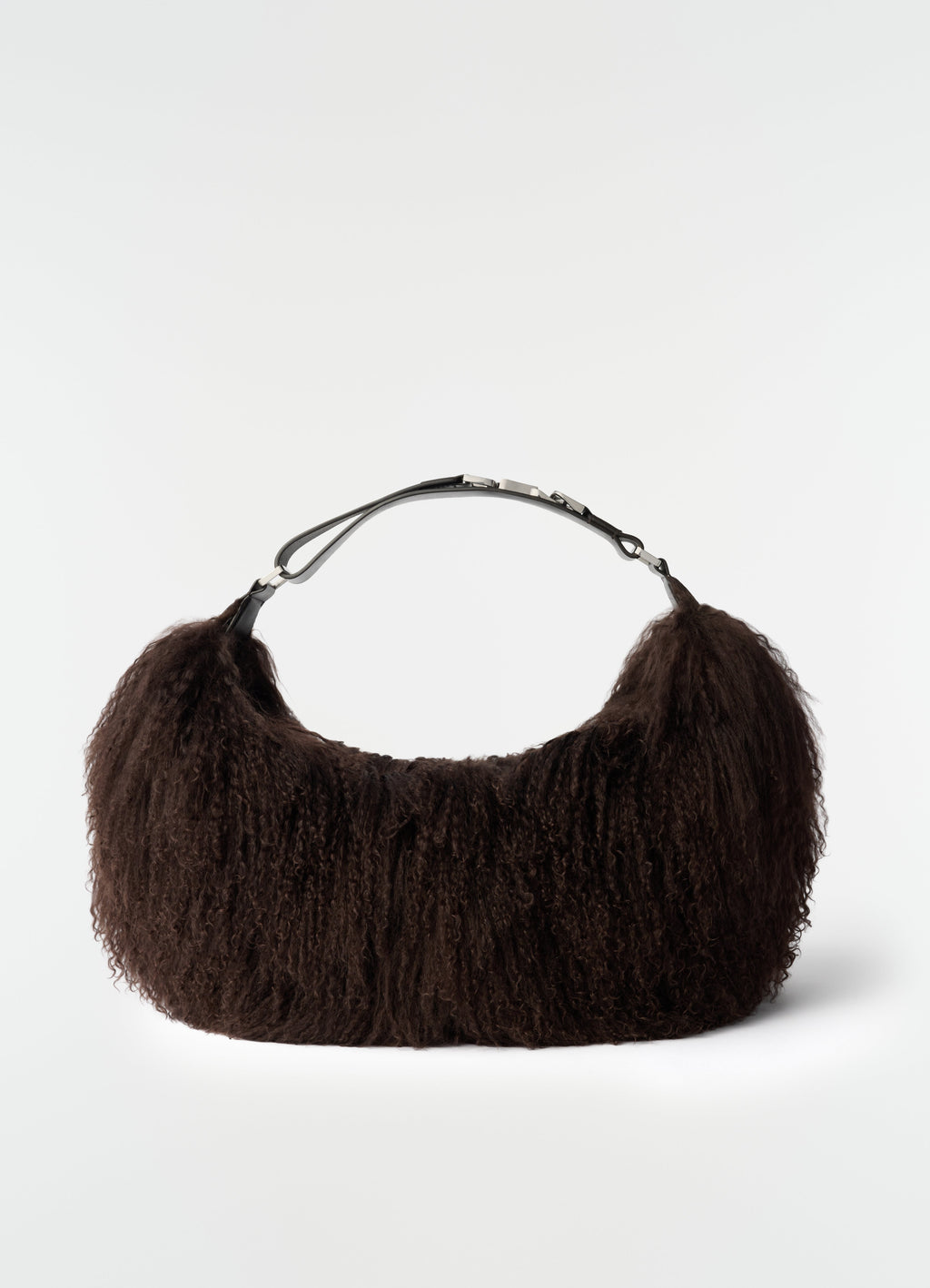 QUIVER CLIP BAG IN MONGOLIAN LAMB LEATHER