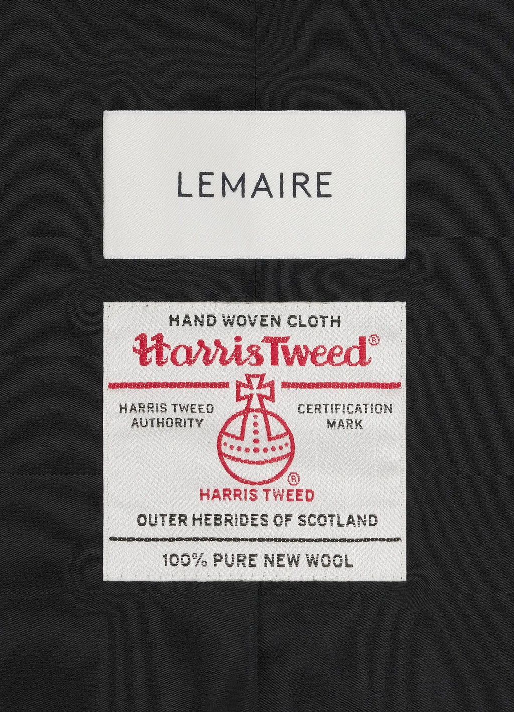 CHESTERFIELD COAT IN HARRIS TWEED HERRINGBONE