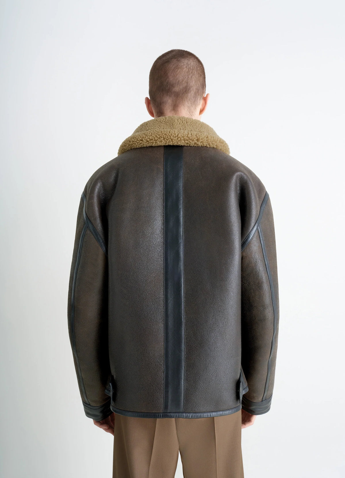 SHEARLING COAT IN SHEARLING