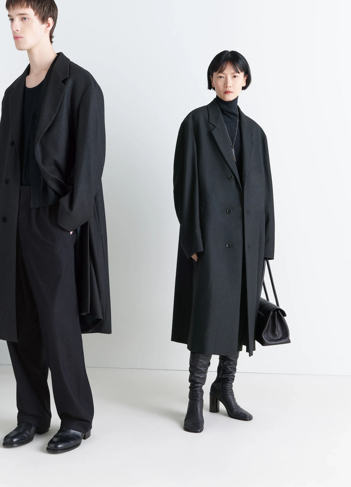 SOFT CHESTERFIELD COAT IN SOFT CASHMERE