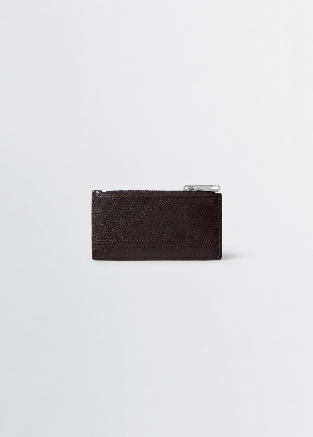 GEAR CARD HOLDER AND COIN PURSE IN GLOSSY VEGETABLE LEATHER