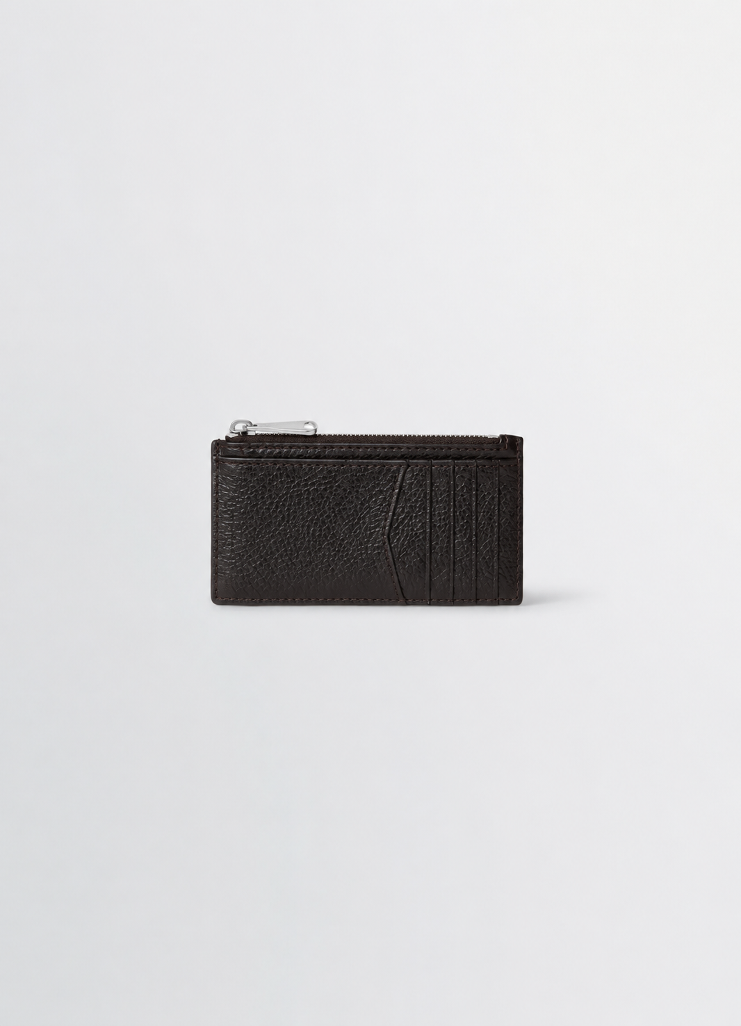 GEAR CARD HOLDER AND COIN PURSE IN GLOSSY VEGETABLE LEATHER