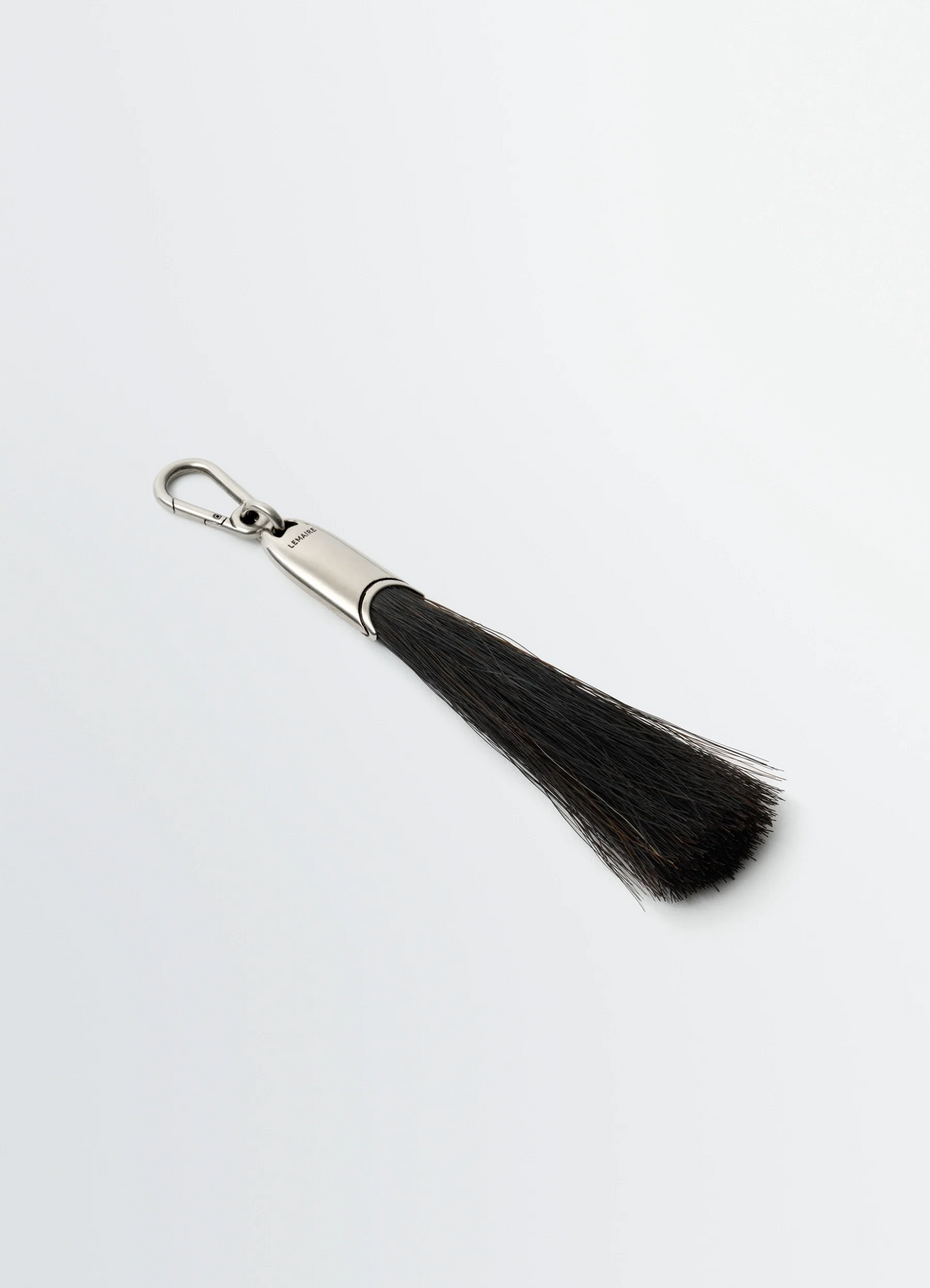 MAXI BRUSH BAG CHARM IN HORSEHAIR