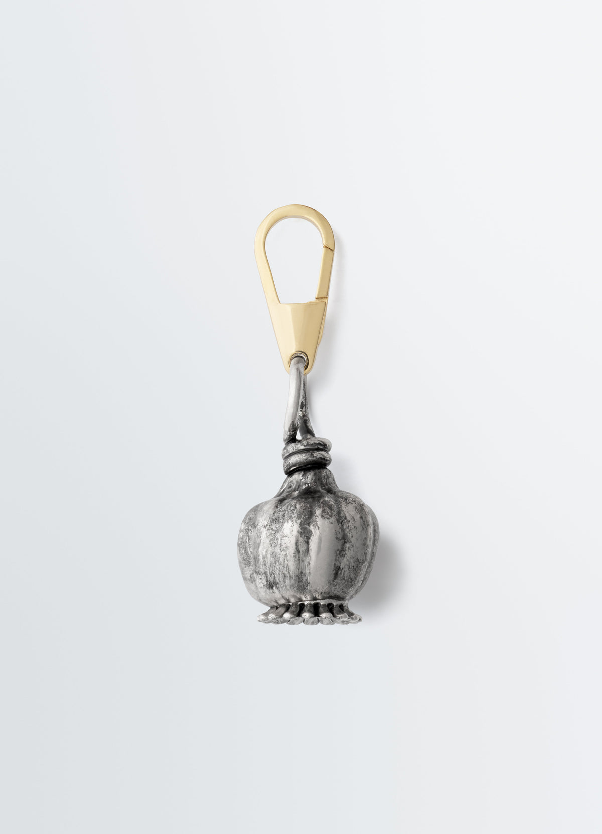 CHARM DE SAC MAXI THISTLE EN LAITON