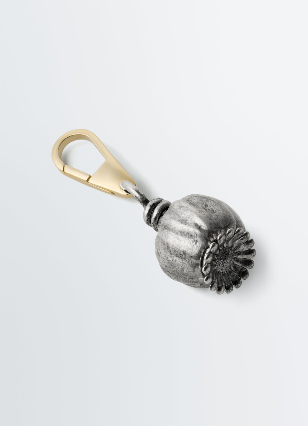 CHARM DE SAC MAXI THISTLE EN LAITON