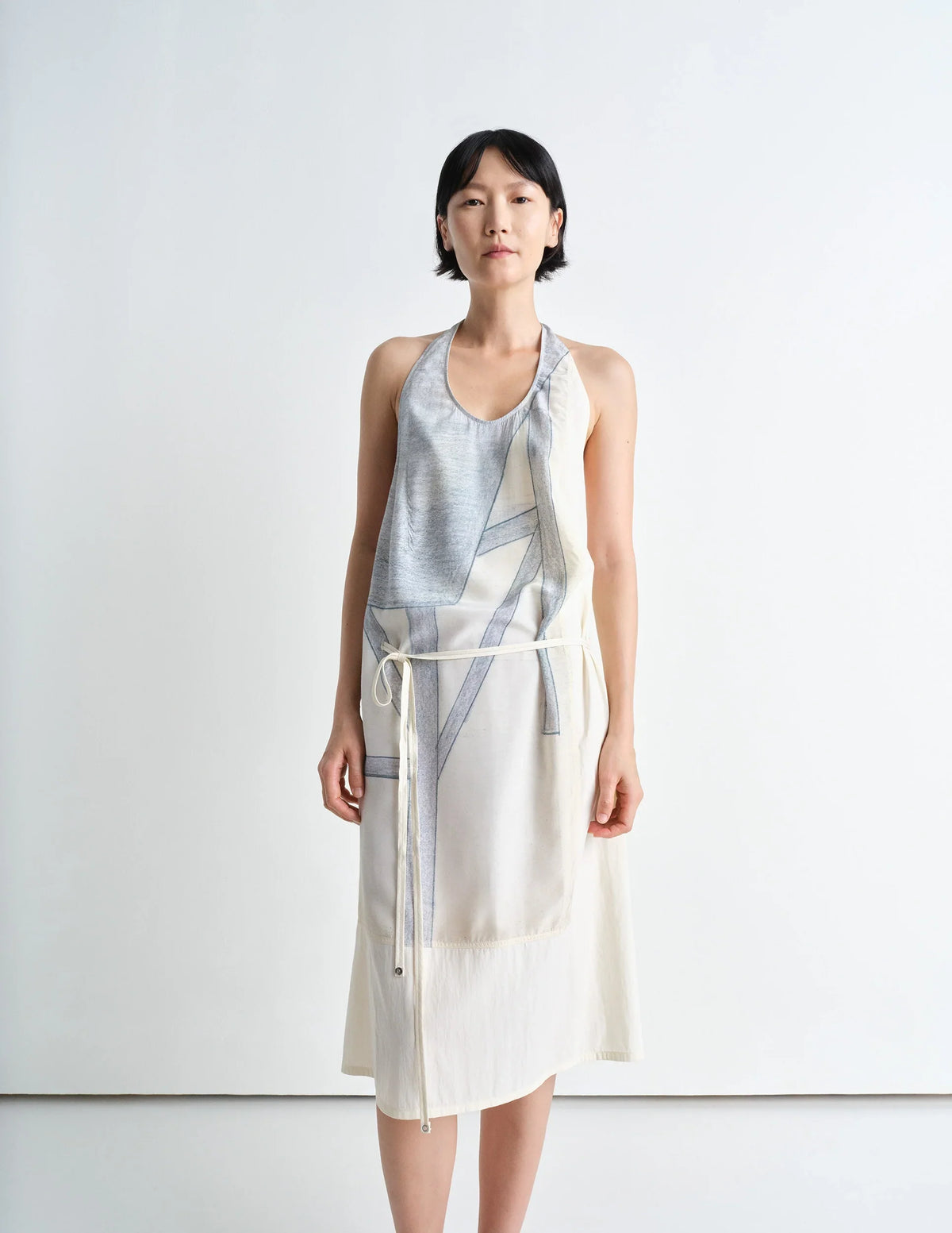 PHILIPPE WEISBECKER APRON DRESS IN VISCOSE