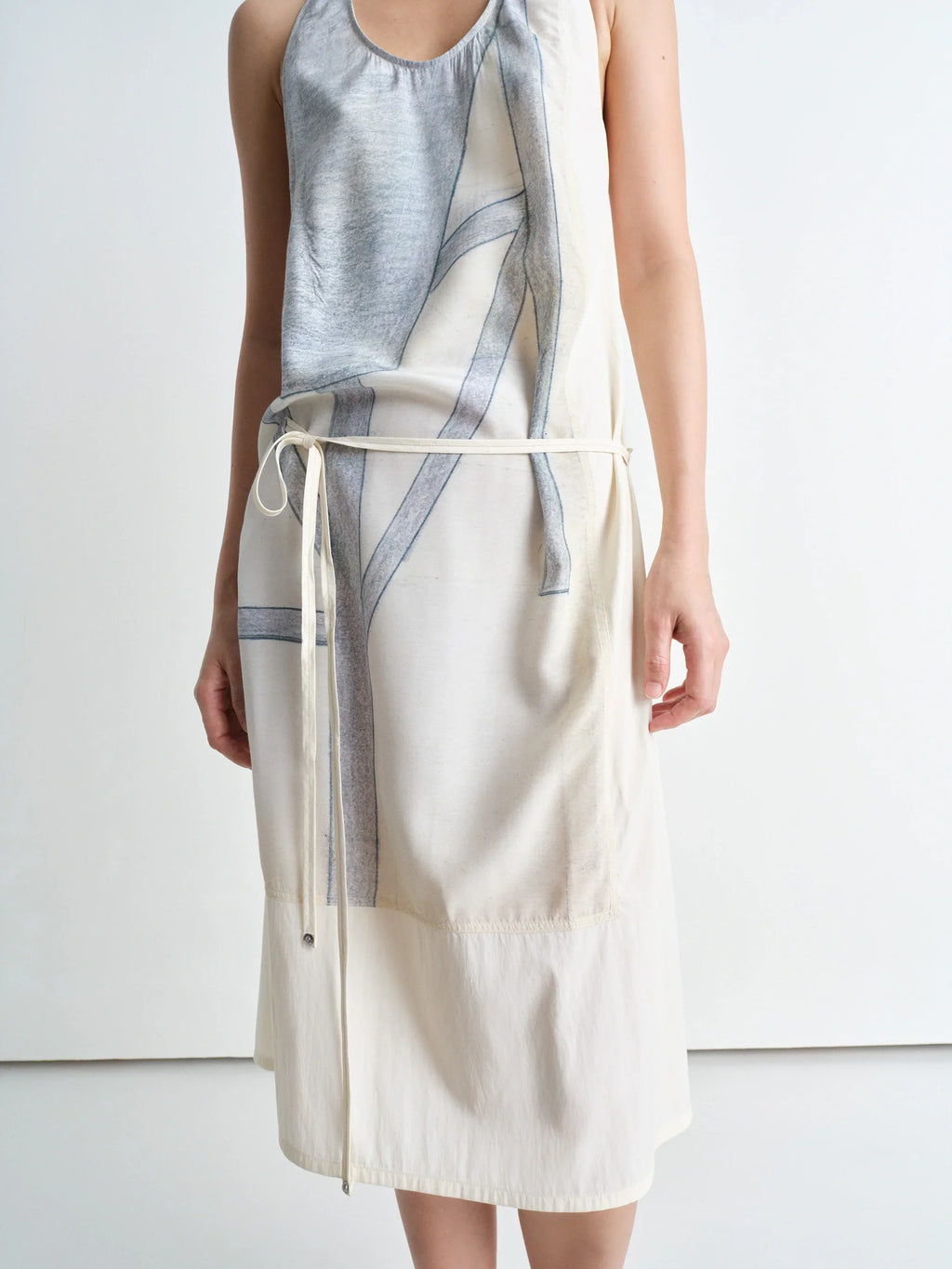 ROBE TABLIER PHILIPPE WEISBECKER EN VISCOSE