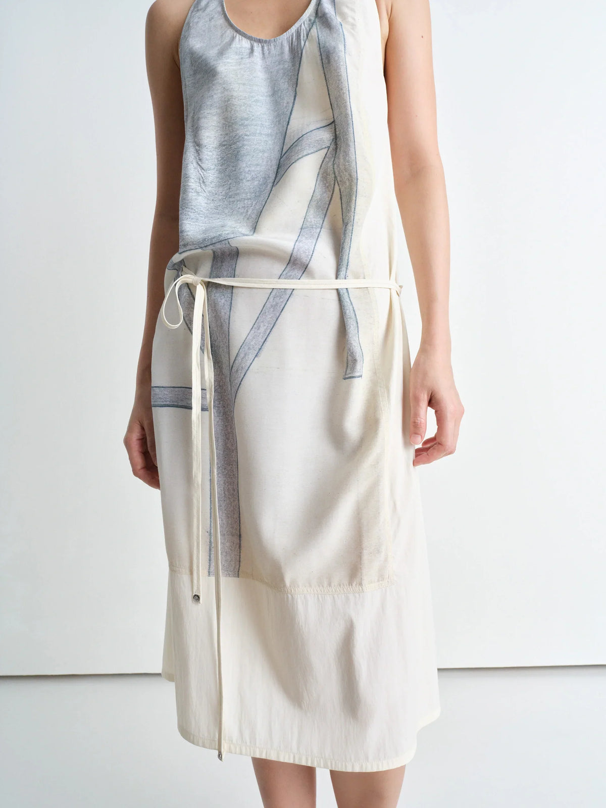 PHILIPPE WEISBECKER APRON DRESS IN VISCOSE