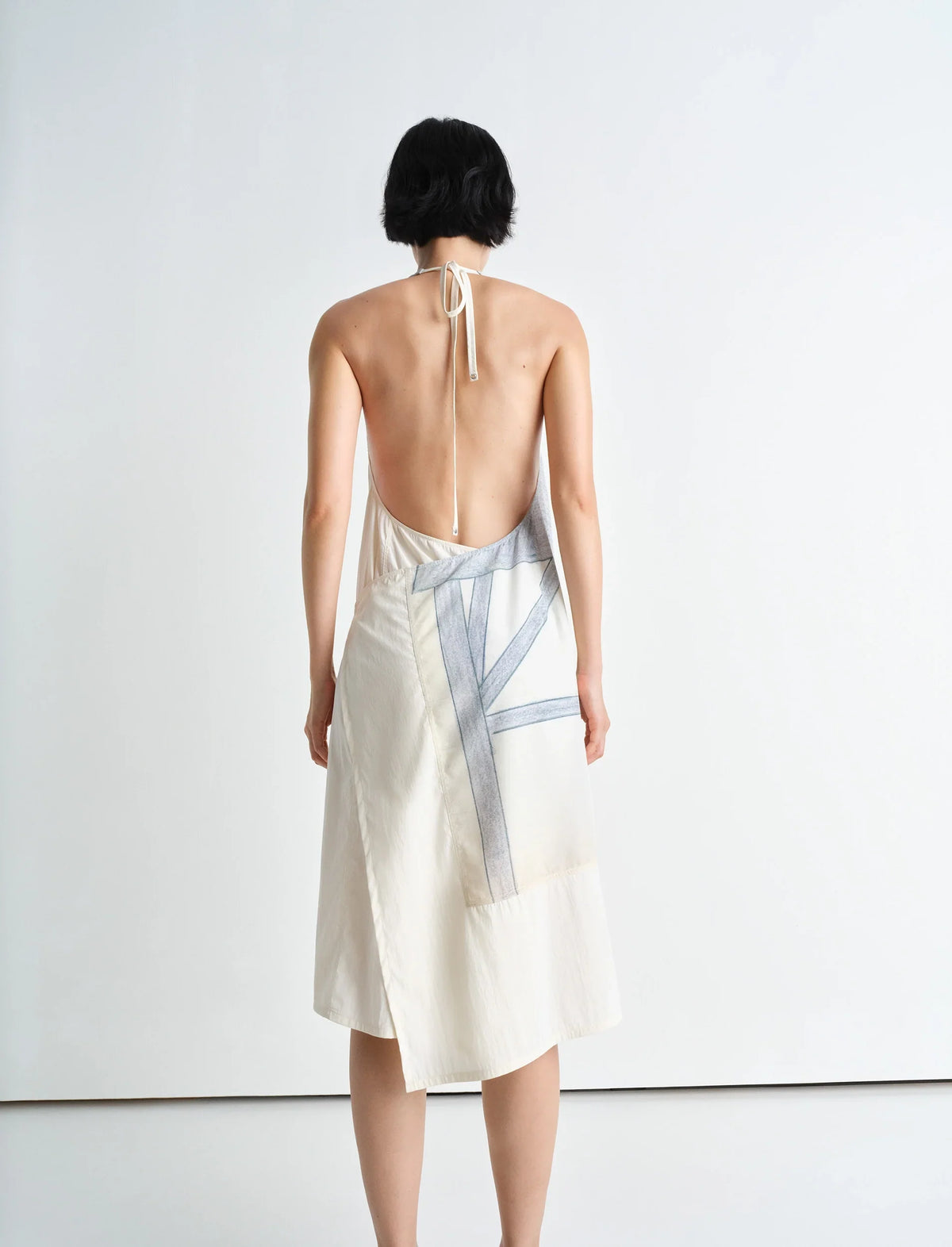 PHILIPPE WEISBECKER APRON DRESS IN VISCOSE