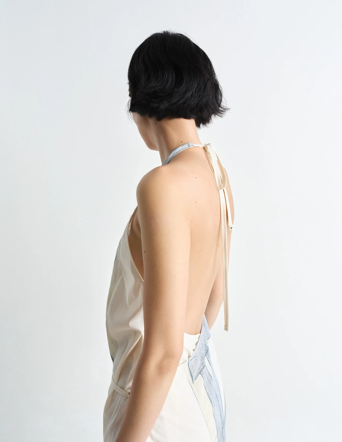 PHILIPPE WEISBECKER APRON DRESS IN VISCOSE