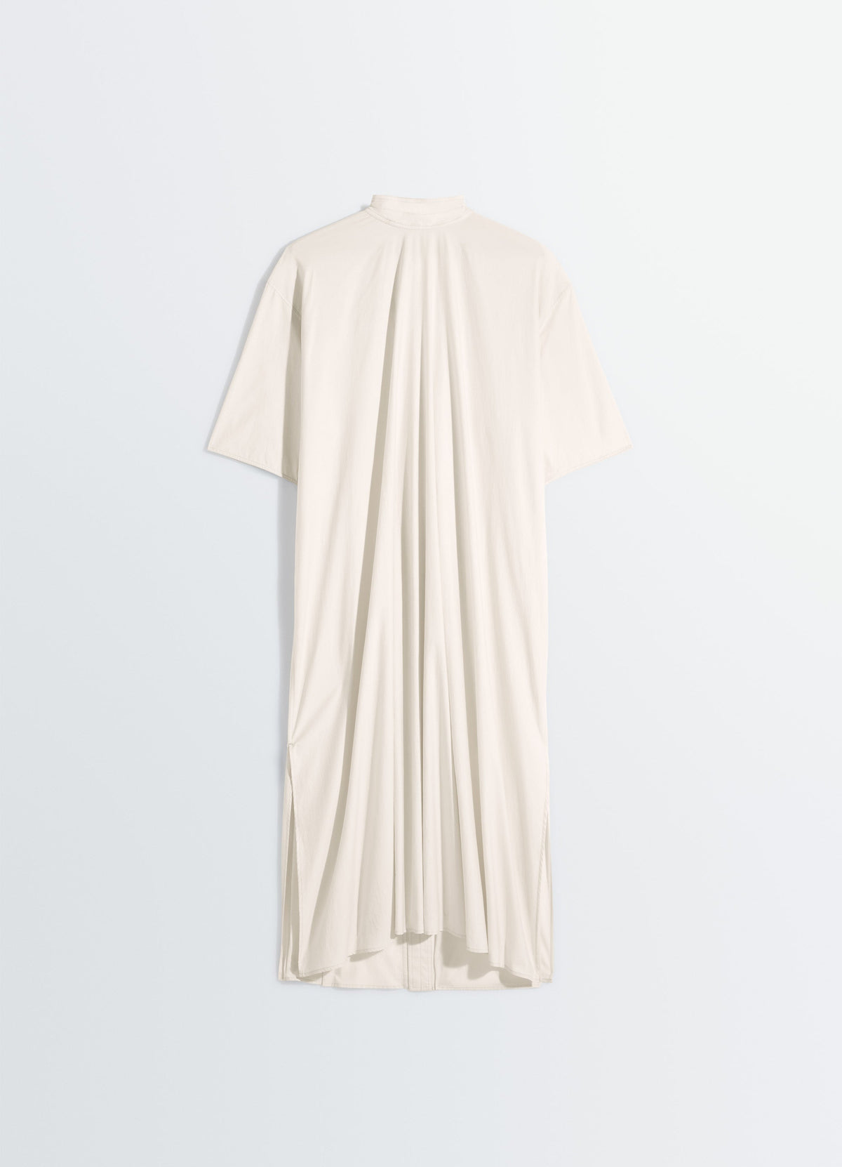 ROBE TUBE RÉVERSIBLE EN COTON ET SOIE LAVÉS