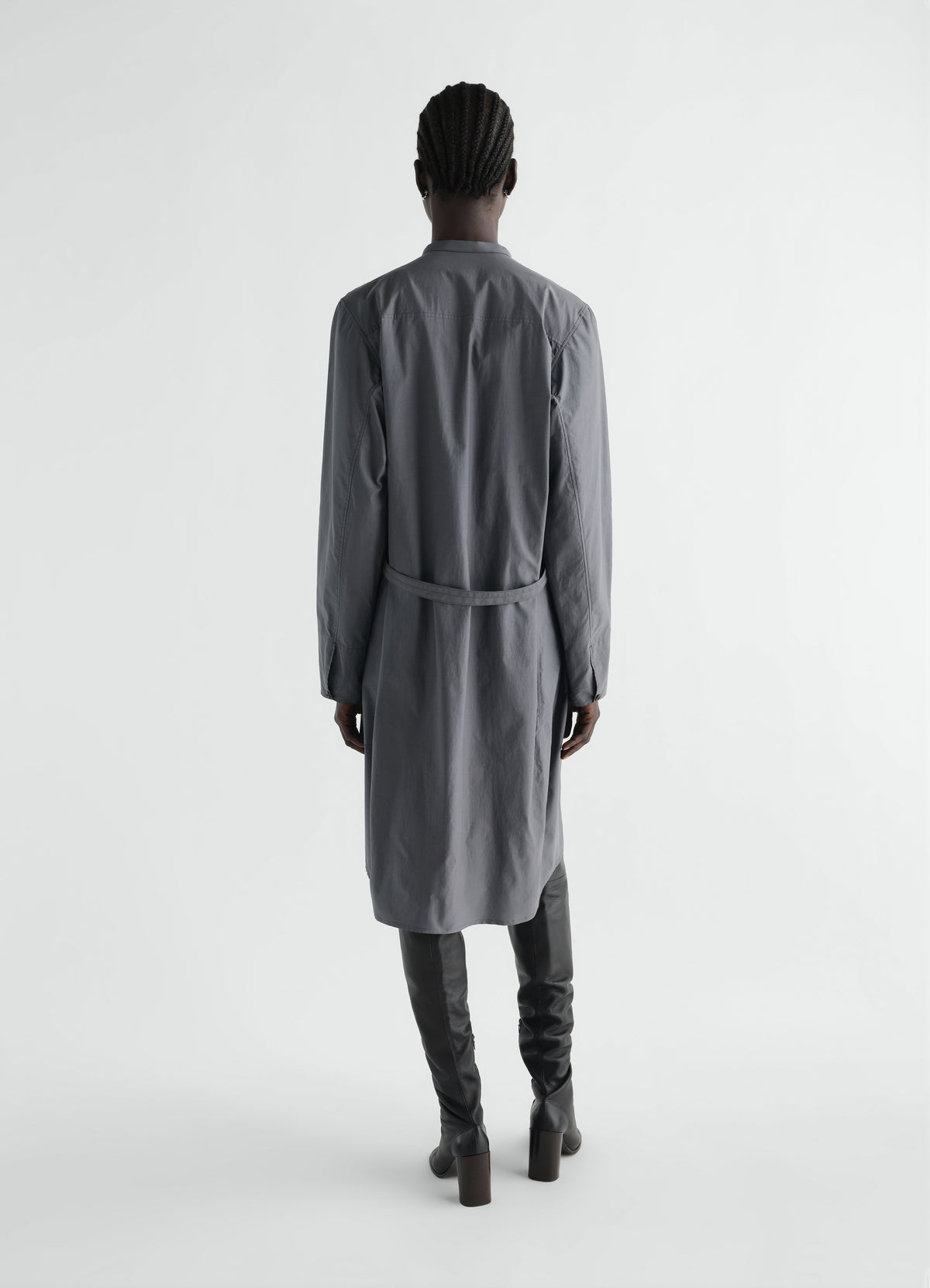 VAREUSE DRESS IN WASHED COTTON SILK