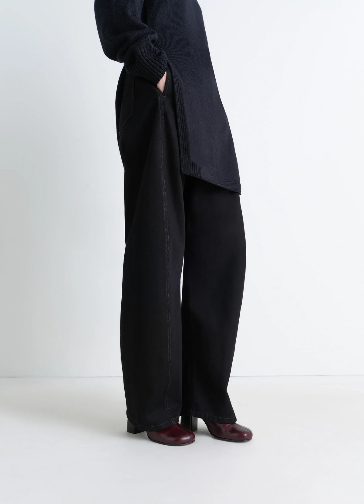 ANATOMIC PUMP WITH 80MM HEEL IN GLOSSY VEGETABLE LEATHER