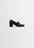ESCARPIN ANATOMIC 55 À TALON DE 55 MM EN CUIR VÉGÉTAL VERNIS